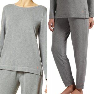 Hue French Terry Lounge Set Plus Size Heather Grey NWT Sz 2X